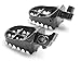Motocross Dirt Bike Rider MX Racing Passenger Footrests Foot Pegs Motor Foot Rests 2PCS Fit For 1995 1996 1997 1998 1999 Honda CR125R