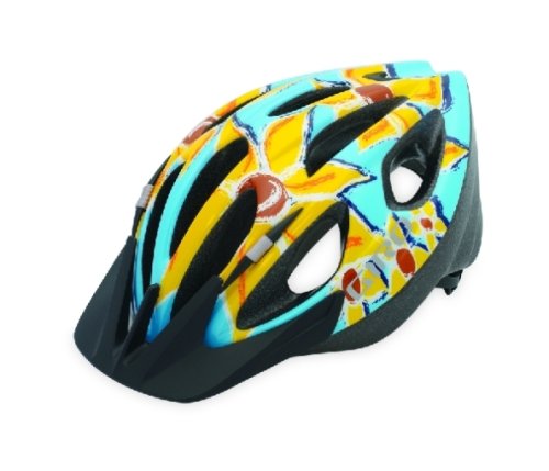 Preisvergleich Produktbild Giro 920459 Kinder Fahrradhelm Flurry, blue / yellow flowers