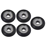 5 poleas redondas pasivas, de precisión ordinaria, aptas para el uso general de baja velocidad de rotación y baja carga, etc.