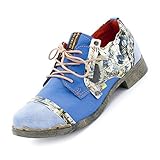 vintage schuhe damen ebay  TMA Damen 5353 Halbschuhe Himmelblau 38