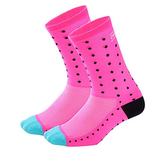 Amyove Chaussettes de Sport Professionnelles Respirantes à vélo Chaussettes de Sport décontractées