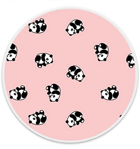 USGYY iPhone Stand Case Pop Phone Stand Grip Holder Socket Multifunction Expanding Mount Stent for all Android Cell Phone, iPhone, iPad and Tablets - Cute Panda Bear White