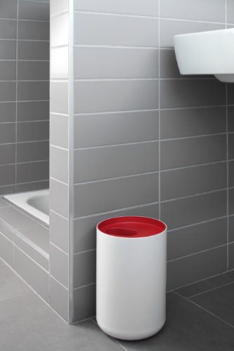 Authentics 1200698 Bad-Abfalleimer LUNAR / 6 L / weiß - 2