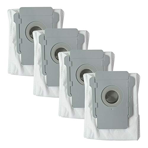 Preisvergleich Produktbild 4 STÜCKE Automatische Staub Schmutz Müllsammler Beutel Staubbeutel Ersatzteile Kompatibel mit iRobot Roomba i7 E5 E6 Staubsauger