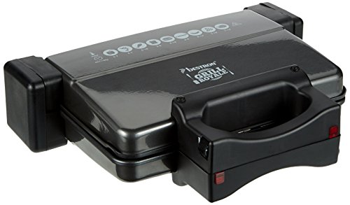 Preisvergleich Produktbild Bestron ACG2000 Maxi Kontaktgrill aufklappbar mit zwei Thermostaten