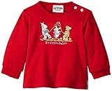 Die Lieben Sieben by Salt & Pepper Baby Girls L7 Sweat uni Plain Crew Neck Long Sleeve Sweatshirt