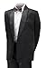 Boys Tuxedo Suit Black & Wine 13 year
