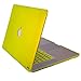 Heartly Flip Thin Hard Shell Rugged Armor Combo Back Case + Keyboard Cover + Dust Ports For MacBook Pro 15" inch - Sweet Yellow RS.1249.00