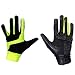 Produktbild Sahoo Fahrradhandschuhe, Touchscreen Handschuhe, iPhone, Samsung, iPad-Bildschirm zum Anfassen Handschuhe, Fahrrad fahren, Wandern, Outdoor-Arbeitshandschuhe, Schutzhandschuhe gepolsterte Zyklus , neon-gelb & schwarz, L