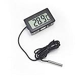 Pantalla LCD. LouiseEvel215 Diseño práctico Digital Sonda LCD Frigorífico Congelador Termómetro Interior Sensor Medidor Termógrafo para Refrigerador