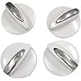 BARBELL Universal Washing Machine Knob Replacement for All L.G Washing Machine Accessories/Semi Automatic Washing Machine Spare Parts/Drain Spin Timer Switch Knob Set of 4