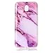 Produktbild Galaxy J5 2017 J530 Silikon Case,Samsung J5 2017 J530 TPU Marmor-Hülle,Fanryn Marmor Optik Case Schutzhülle Crystal Weich TPU Handy Hülle Durchsichtig Transparent Etui Cover Case Protective Shell Soft Schutzhülle Telefon Kasten mit hochwertiger Marmor Optik Marmormuster Bunte Marmor-Muster Cover Design für Samsung J5 2017 Duos SM-J530 5.2