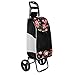 Produktbild Shopping Cart Faltung Haushaltswagen Auto Portable 2 Rad Silence Gepäckwagen
