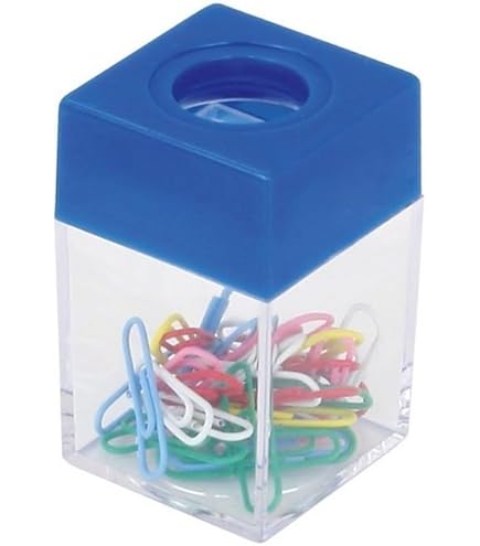 Dispenser Magnetico Per Graffette - Guscio In Plastica, Compatto E Leggero Per Ufficio - Foto 5
