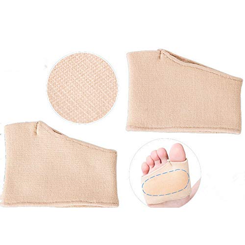 Preisvergleich Produktbild Beschützer Stoff Fußballen Gelpolster Kissen (4PAIR - 8PCS) / Mittelfuß-Gelkissen / Bieten Sie Linderung von Schneiderballen / Hühneraugen / Hornhaut / Hammerzehen / Blasen / MittelfußschmerzenFußpflege