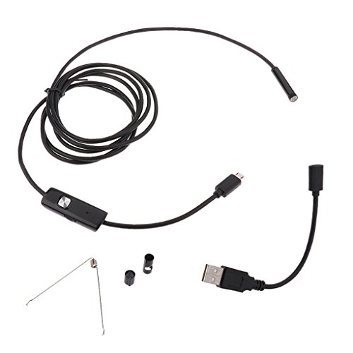 5.5mm 6 LED Wasserdicht Android PC Endoskop Endoscope Inspektion Borescope Kamera – 2m - 5