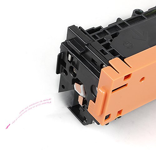 Cool Toner Kompatible Toner für CF210X CF211A CF212A CF213A (131X 131A) fuer HP LaserJet Pro 200 color M251 m251n MFP M251nw M276 M276nw M276n Schwarz 2.400 Seiten, Color je 1.800 Seiten - 6