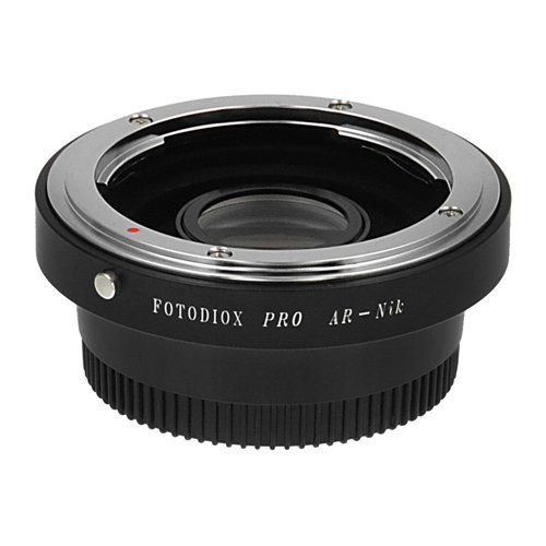 Fotofiox Pro - Adaptateur de monture d objectif  pour objectif Konica AR et appareils photo Nikon F-Mount DSLR