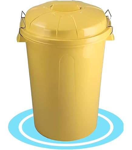 Bac Ordure Robuste Poubelle Pamex 100 Litres Avec Couvercle