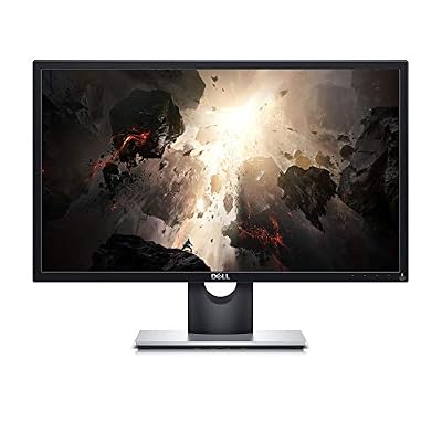 Dell SE2417HGX Ecran de PC Gaming 24" Full HD 1920x1080, TN, LED, HDMI x2, 16: 9, 75 Hz, 2 ms, AMD Free-Sync, Noir