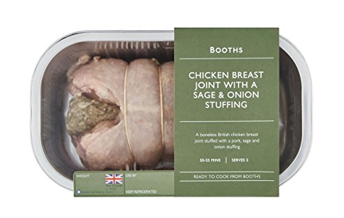 Booths Chicken Breast Joint with Sage & Onion Stuffing, 450g - Serves 2
