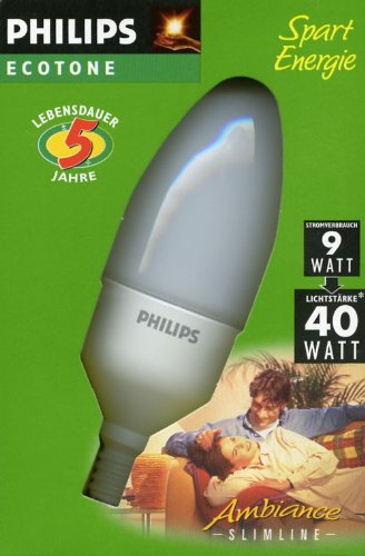 Preisvergleich Produktbild Philips Ambiance Slimline 9W E14