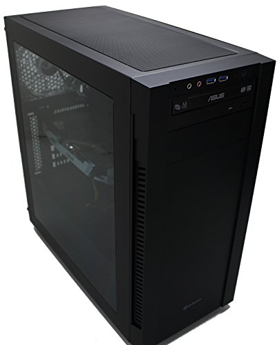 SNOGARD RYZEN Gamer PC | AMD Ryzen 5 1400 4x 3400MHz | 6GB Nvidia Geforce GTX1060 OC | 8GB DDR4 RAM | 240GB SSD | CD/DVD-Rewriter | Gaming Desktop Computer - 3