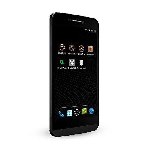 Blackphone BP1 Smartphone d  bloqu   4G  Ecran   4 7 pouces 16 Go Simple SIM Android 4 4 KitKat  Noir