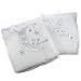 Gorgeous neutral Tiny Miracle & Bless this baby wrap With Embriodery & Applique Detail (BLESS THIS BABY)