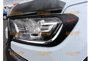 Logan4x4 Scheinwerferblenden Scheinwerfer Scheinwerfermasken für Ford Ranger 2015 – 2020