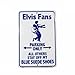 Produktbild Cheeper Eletina Ds Elvis Presley Geschenke Elvis Fans Parking Only All Other Stay Off of My Blue Wildleder Schuhe Elvis-Dekor