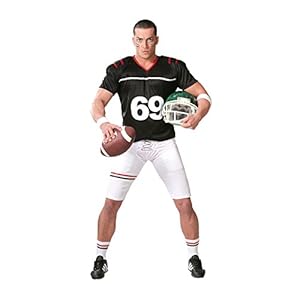 Disfraz de Quarterback para hombre adulto