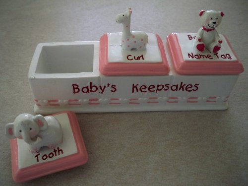Baby Girl Keepsake Box