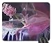 Produktbild pink hyachinth Mouse Pad,Flowers Non-Slip Mouse Pad Office Competitive Mouse Pad 18X22cm