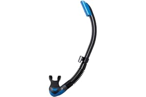 Tusa Platina Hyperdry II Scuba Diving Snorkel Black Silicone