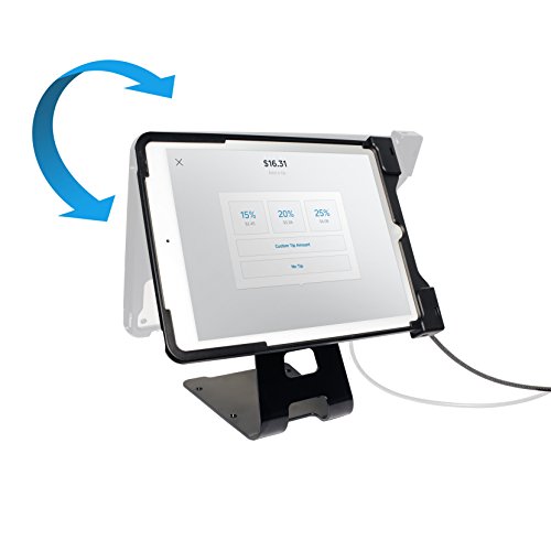 CTA PAD-ASCS Anti-Diebstahl-Sicherheitshülle mit Aufsteller für Apple iPad Air schwarz - 5