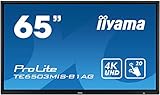 iiyama TE6503MIS-B1AG Moniteur à écran Tactile 165,1 cm (65') - Moniteurs à écran Tactile (165,1 cm (65'))
