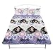 Childrens/Kids Moxie Girlz DOUBLE Quilt/Duvet Cover Bedding Set (Double Bed) (Lilac/Pink/White)