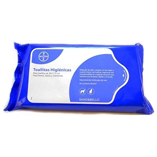 Bayer Sano & Bello Pack de 35 Toallitas Limpiadoras - 1 Pack de Toallitas