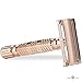 Jagen David ® B40 - Butterfly Double Edge Razor Safety Razor Fits All Double Edge Razor Blades unique Christmas gift for him (Gold)