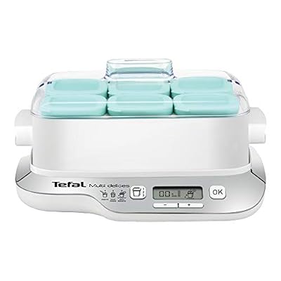 Tefal Yaourtiere Seb MULTI DELICES YG657 6 POTS + 6 BOUTEILLES DE YAOURTS A BOIRE YY3899FB