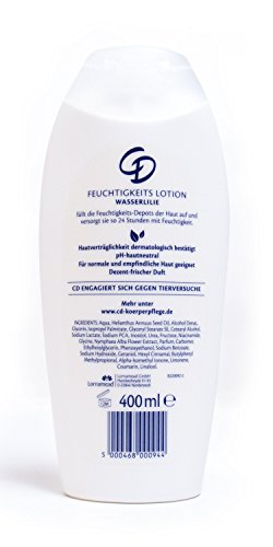 CD Feuchtigkeitslotion Wasserlilie, 3er Pack (3 x 400 ml) - 2