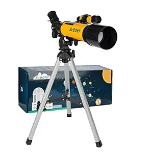 SVBONY SV502 Telescope for Kids 50mm Objective Lens and 5X20 Finder Scope for Exploring Moon Science Education
