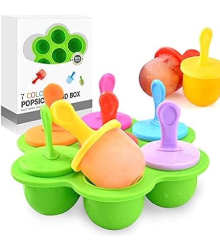Set van 2 siliconen ijslolly vormen voor mannen - Doe-het-zelf popsicle vormen voor