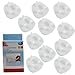 10pcs Mains Safety Socket Covers - Fits Over All 3 Pin Electric Wall Sockets (Pack of 1 set)