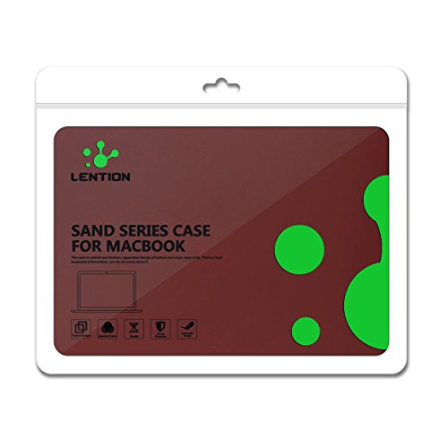 LENTION Matte Hartschale Ultra Slim H  lle f  r MacBook Pro  15   2016 2017  mit Touch Bar  Modell-A1707  Durchsichtige Plastikabdeckung Schale  Prote