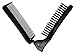 Goody Folding Hair Brush and Comb, Pocket Size, Black