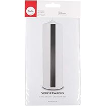 Foglio Di Cera Decorativa Rayher Oro Antico 20x10cm - Per Candele E Decorazioni - Foto 3