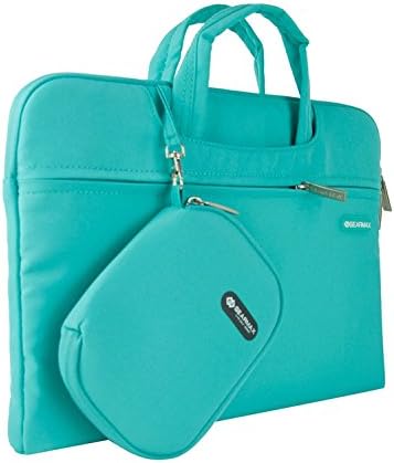 SunSmart Universal 12 inch Laptop sleeve bag case Pouch briefcase with Transformable Handle and Accessory Bag for 12-inch Notebook/Macbook Pro 12'' / Macbook Air 12'' (blue)