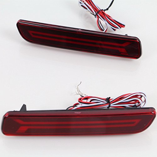 Buy July King LED Light Guide Rear Bumper Brake Lights Night DRL Brake